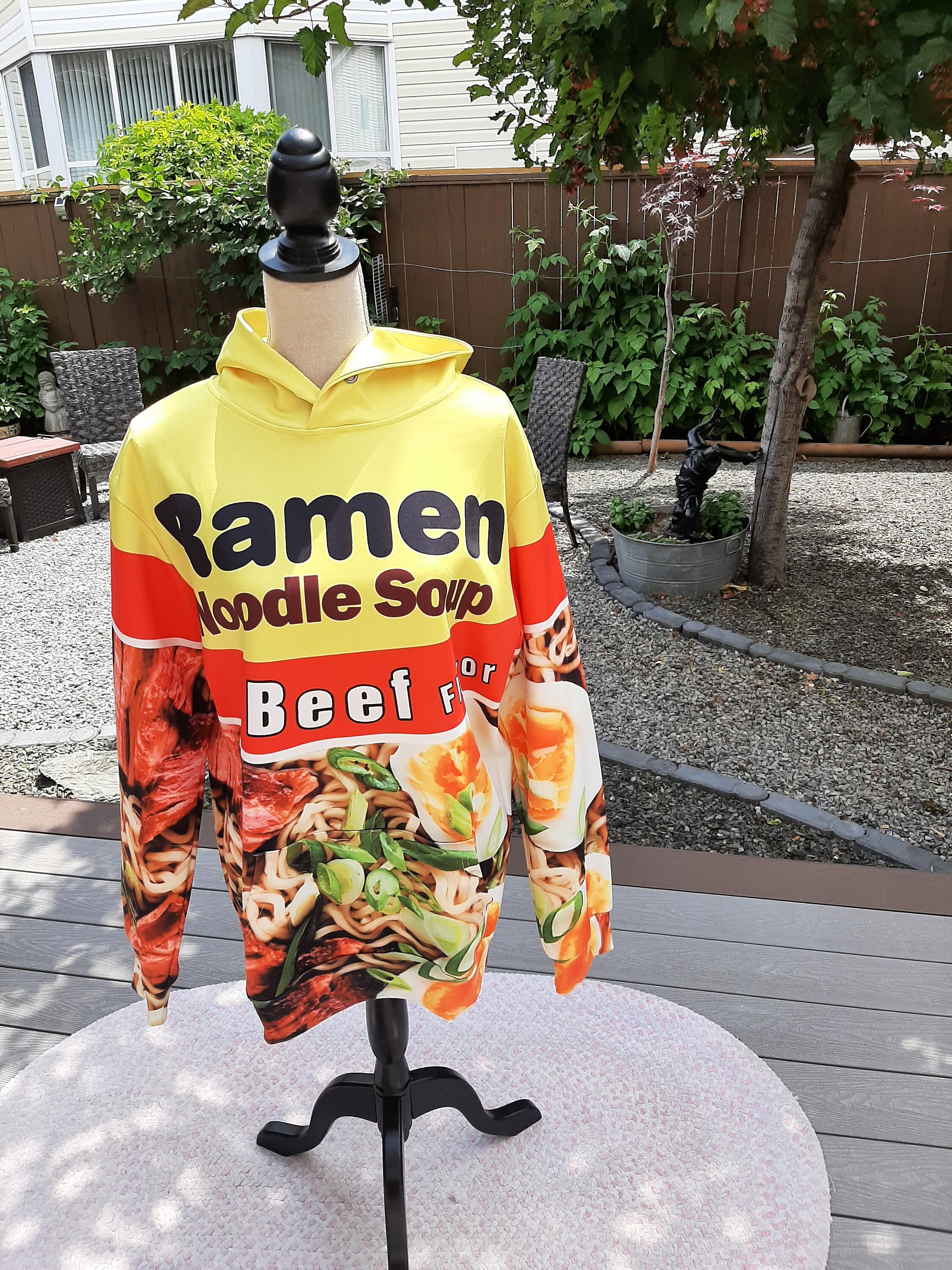 Ramen noodle beef hoodie on sale