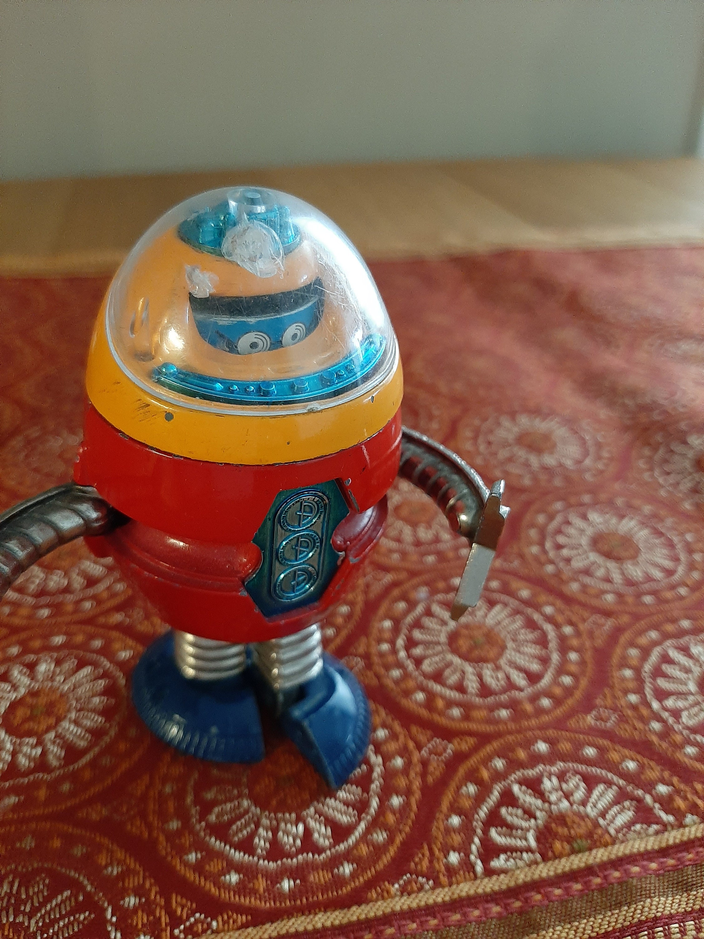 Shinsei Mini Power UFO Commander 7 Space Toy Robot Brayn-3