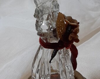 Flacon Vide Vintage De Parfum "Yesteryear" Babs Creations - 50 Ml, France