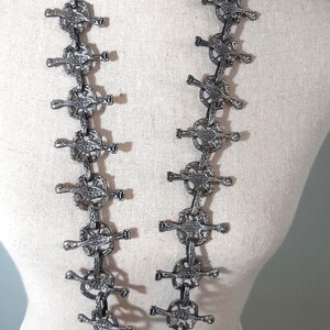 Gothic Mittelalter Kette Gürtel - Chunky Halskette, Cosplay Fashion Statement Bild 4