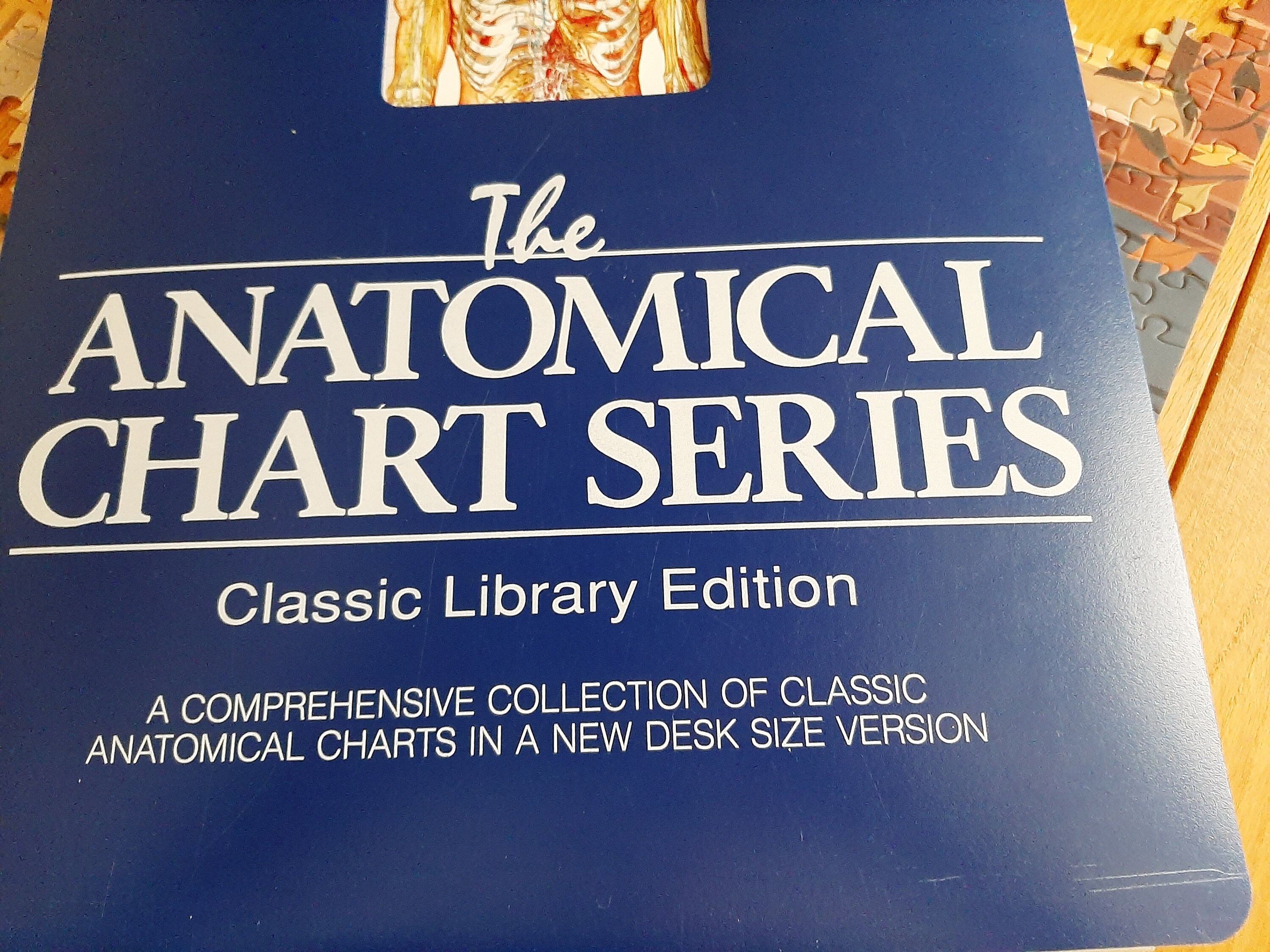 Authentic Anatomical Chart Series Classic Library Edition New Desk