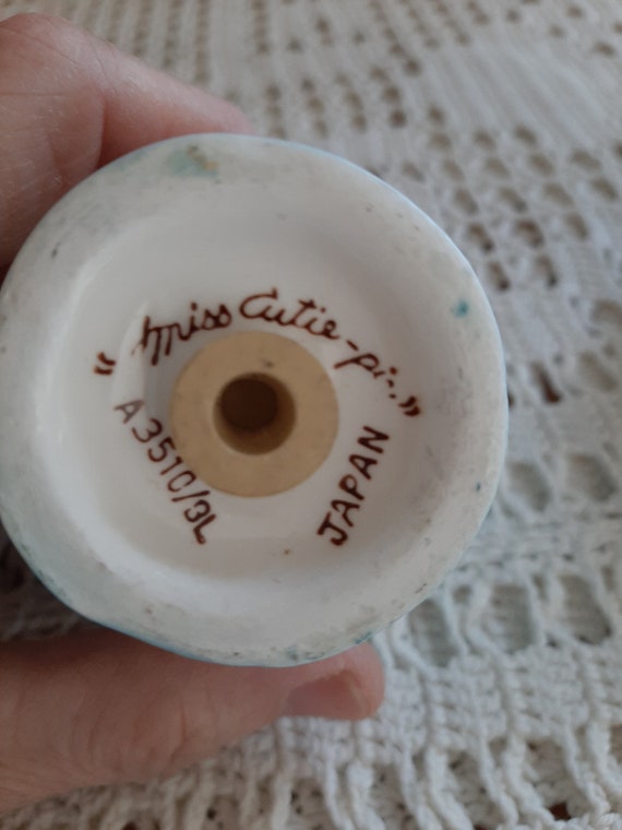 Miss Cutie-pie Vintage Salt and Pepper Shakers Vintage