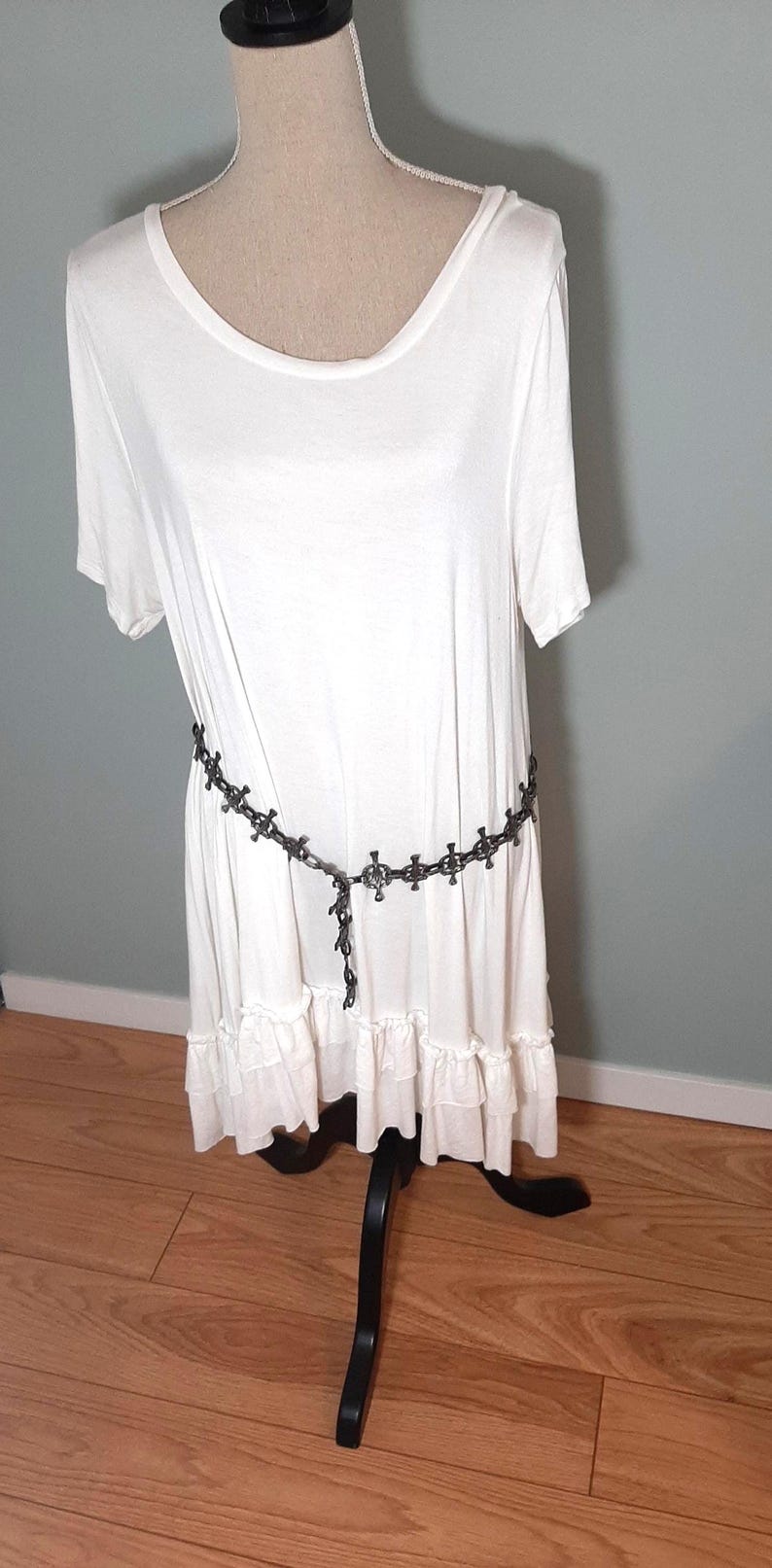 Gothic Mittelalter Kette Gürtel - Chunky Halskette, Cosplay Fashion Statement Bild 7