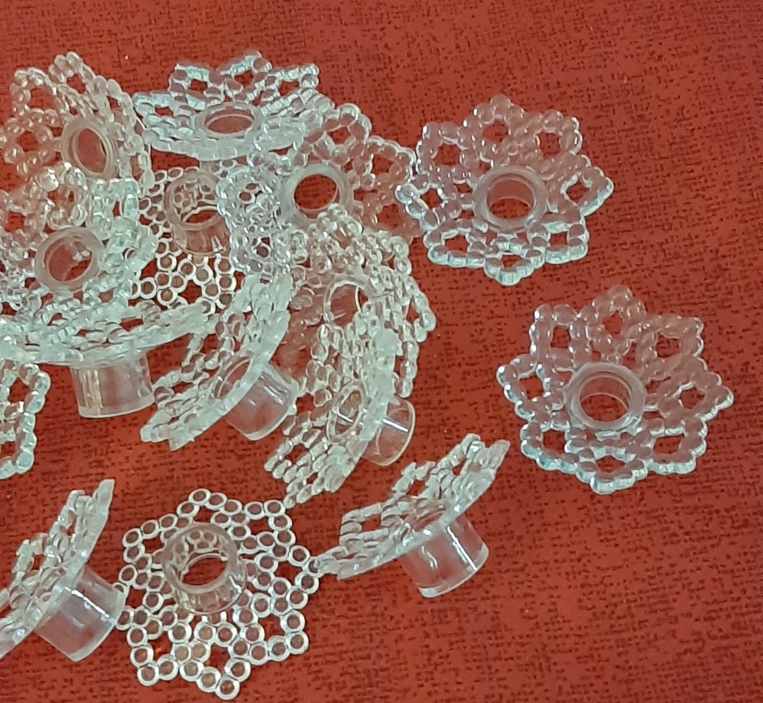 Vintage Plastic Christmas Tree Light Reflectors. 2 Groups of Etsy