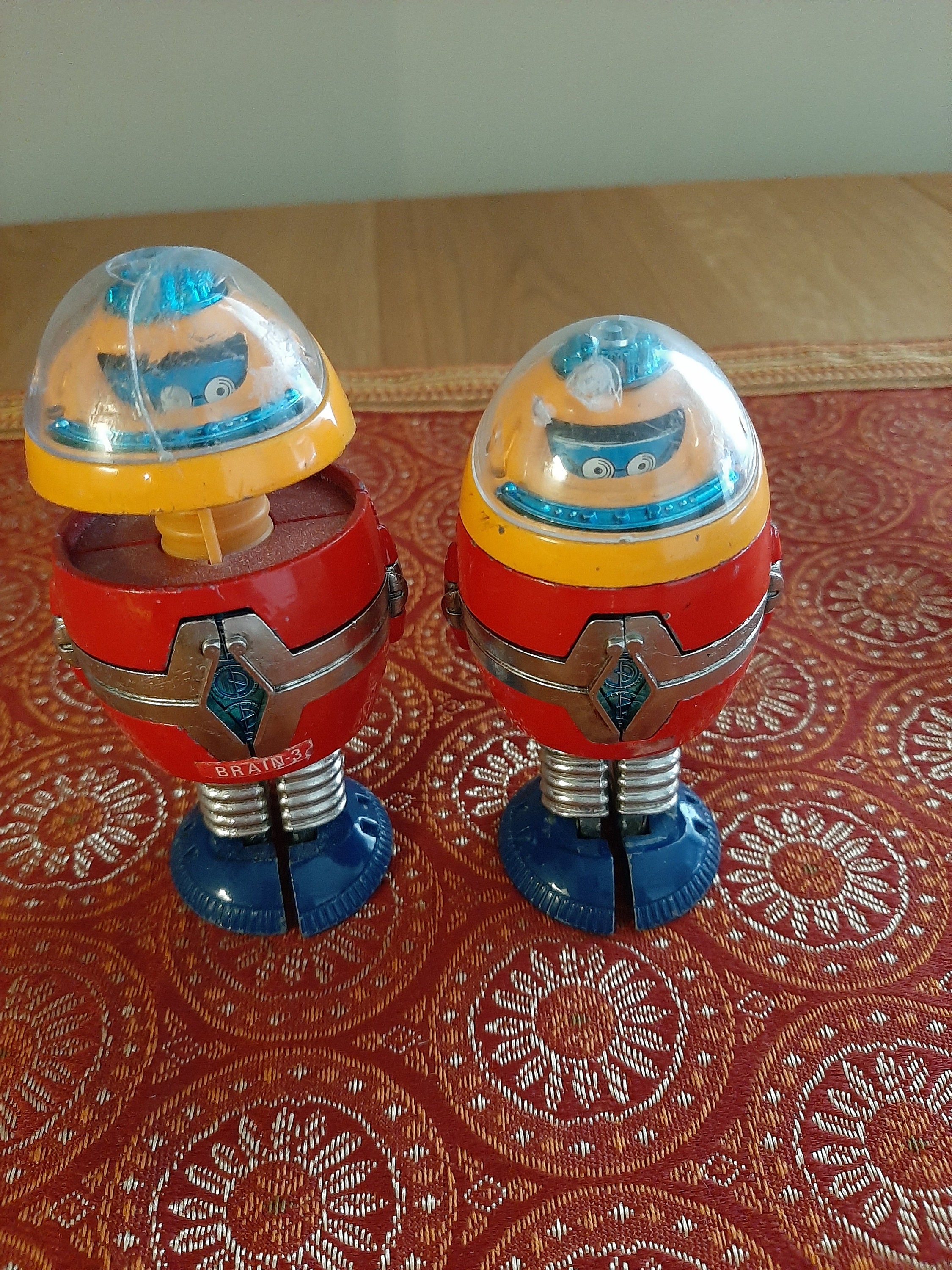 Shinsei Mini Power UFO Commander 7 Space Toy Robot Brayn-3