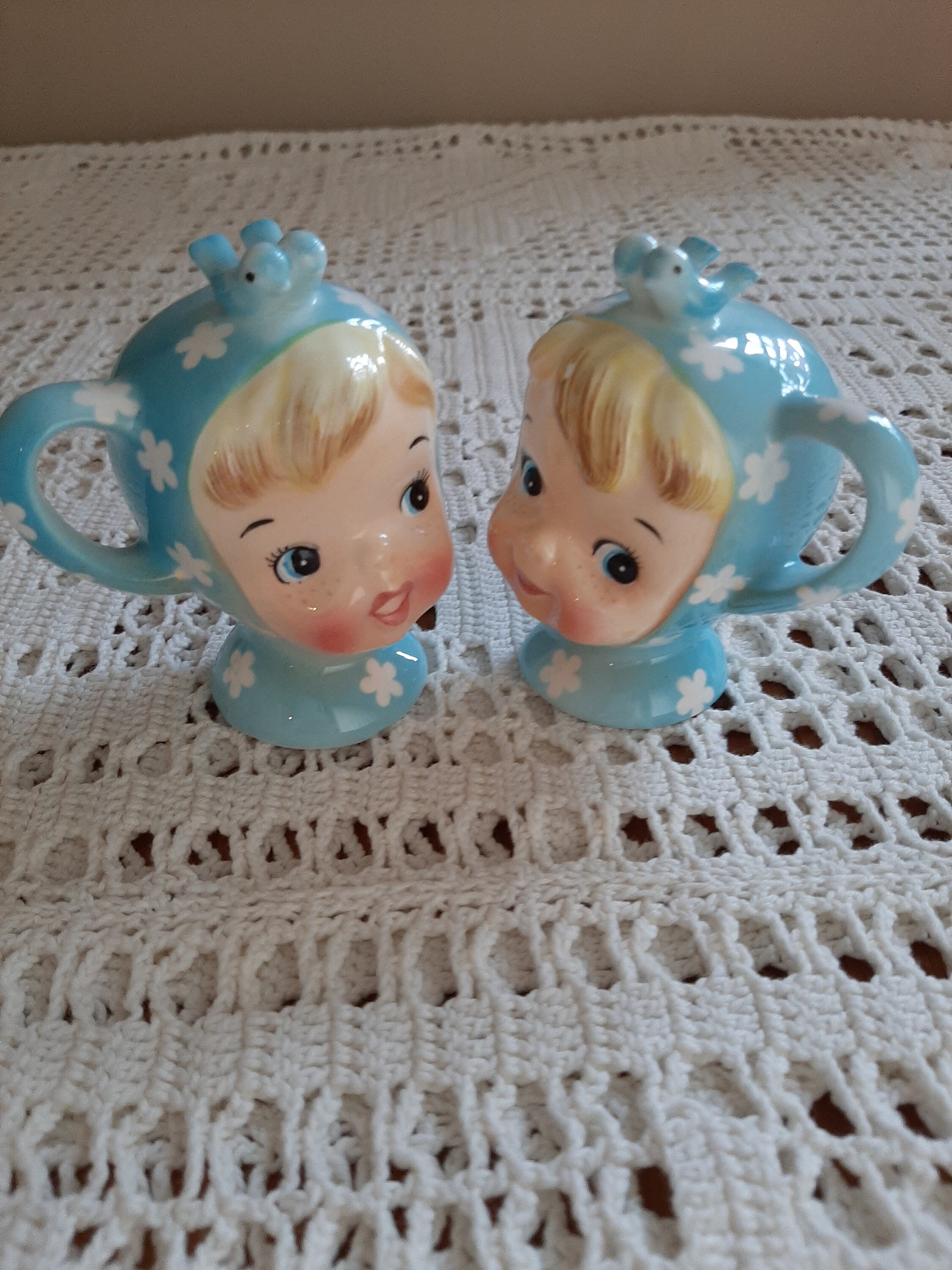 ナプコ ミスキューティーパイ アンティーク ビンテージ ソルト&ペッパー Miss Cutie-pie Vintage Salt and Pepper Shakers Vintage