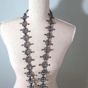 Gothic Mittelalter Kette Gürtel - Chunky Halskette, Cosplay Fashion Statement Bild 6