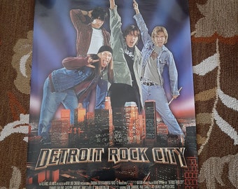 Released to DVD movie poster. Detroit Rock City. Measuring 27" x 40"" Please refer to pics for condition.