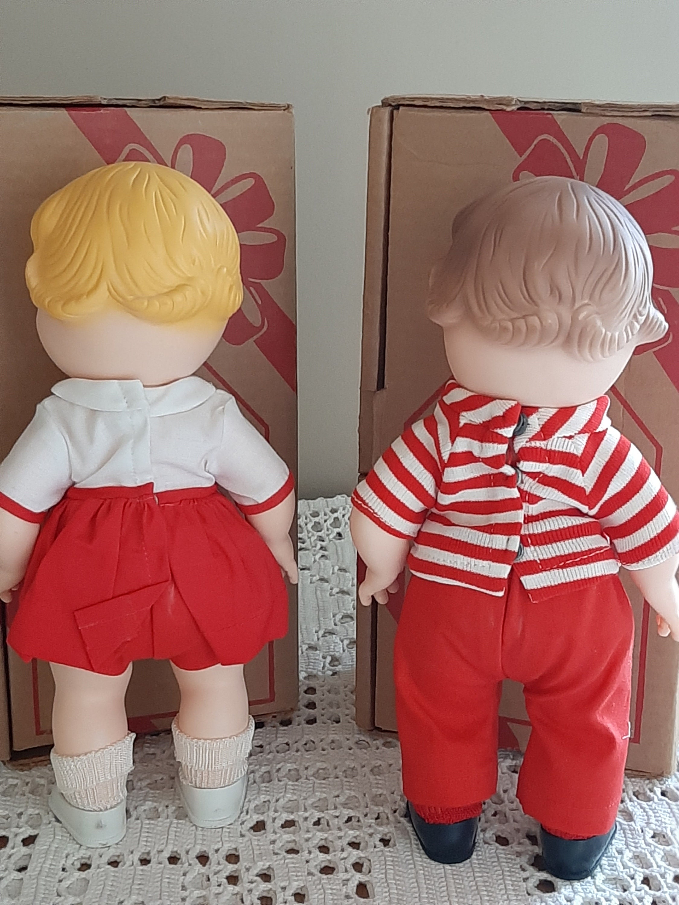 Authentic Campbell's Soup Kids Dolls [rubber] With Original