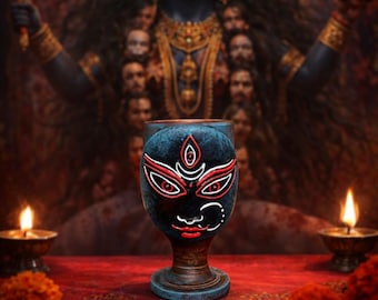 Kali Hindu Goddess Altar Ritual Cup
