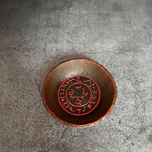 Beelzebub Altar mit Ritualschale Okkulte Werkzeuge Bild 14