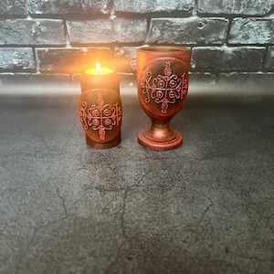 Papa Legba Altar Ritual Set Voodoo magic Occult attribute Handcrafted