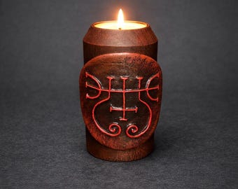 Zepar Sigil Lesser key Solomon Candlestick