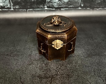 Satan Holzkiste 666 umgekehrtes Kreuz Satan Altar Wohnkultur Altar Hexerei Lieferungen Zauberei