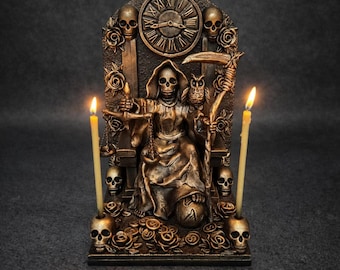 Estatua del Altar de la Santa Muerte
