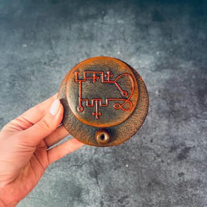 Phenex Sigil Goetia Lesser key Solomon Incense holder