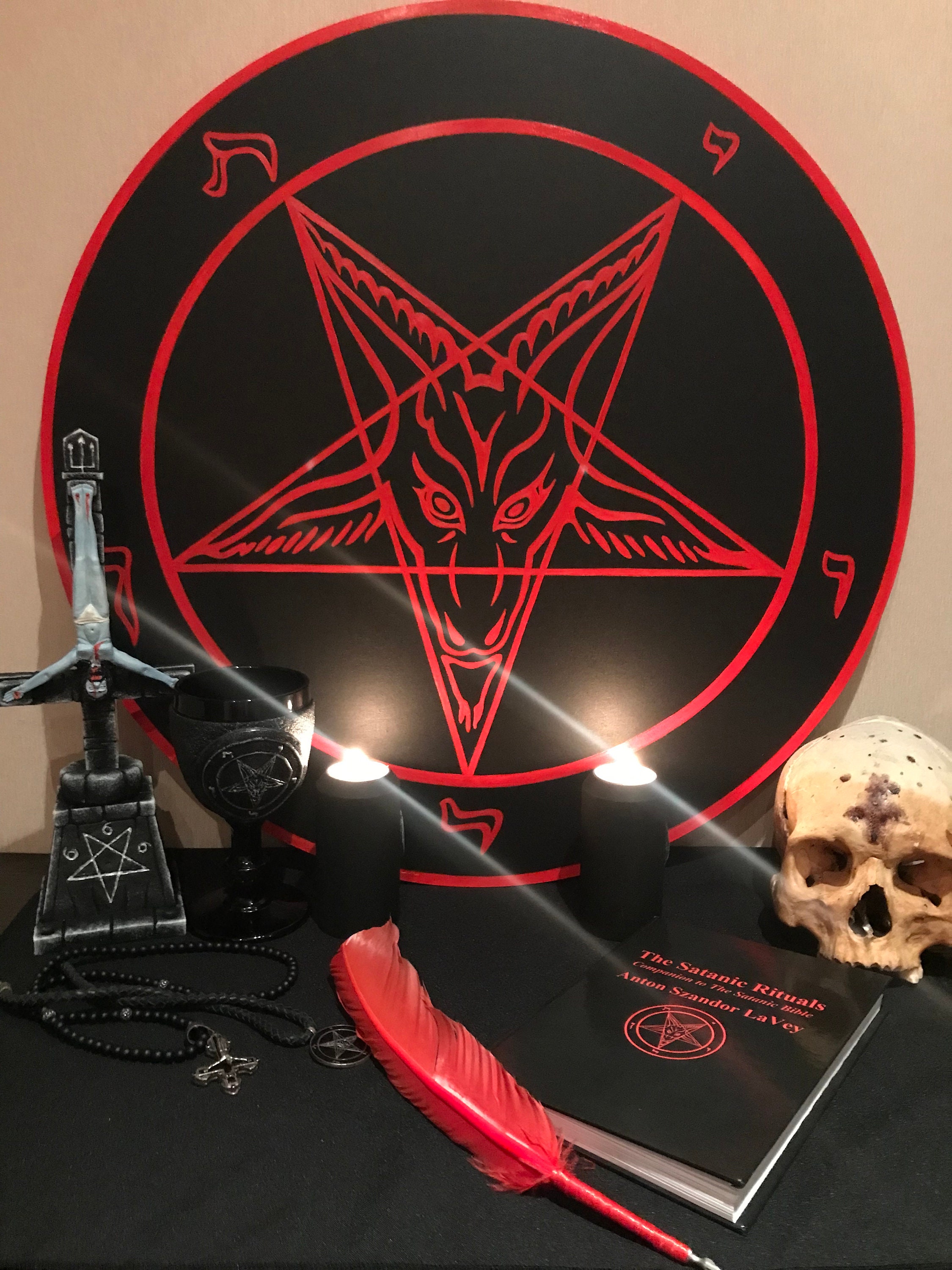 Lavey altar - Etsy España Lavey altar - Etsy España