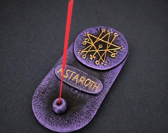 Astaroth Sigil Lesser key Solomon Goetia Incense holder