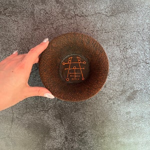 Ipos Goetia Demon Sigil Altar Ritual offering bowl Solomon magic Demonology Witchcraft supplies Handcrafted