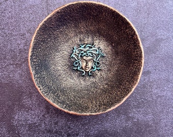 Medusa Gorgon Altar Offering Bowl