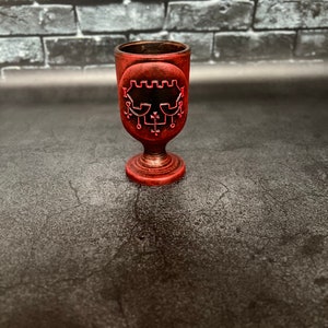 Goetia 72 demons Altar Ritual Cup Lesser key Solomon Demonology Witchcraft supplies Handmade