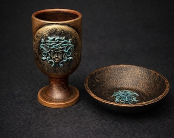 Medusa Gorgon Greek Mythology Altar SET