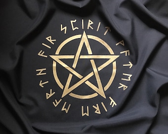 Runenpentagram altaartafelkleed