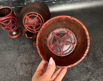 Baphomet Satanic Occult Tools Altar Ritual SET - Etsy