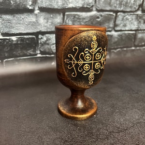 Papa Legba Voodoo Magic Altar Ritual cup Witchcraft supplies Occult tool Handcrafted