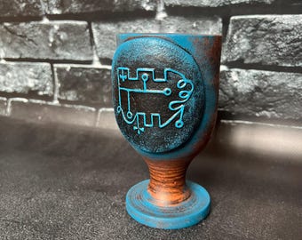 Stolas Sigil Goetia Altar Cup Lesser key Solomon