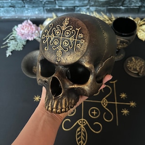 Papa Legba Altar skull Voodoo symbol Ritual Witchcraft supplies Sorcery
