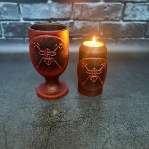 Bael demon Sigil Goetia SET Ritual Altar Lesser Key Solomon Witchcraft supplies Handcrafted