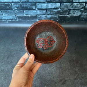 Shax Sigil Goetia Demon Ritual altar Offering bowl Solomon demonology Witchcraft supplies Sorcery Handcrafted