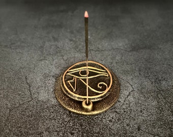 Horus Eye Egyptian God incense holder
