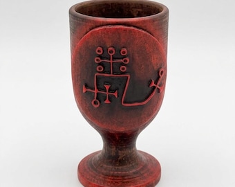 Goetia Dantalion Sigil Lesser key Solomon Ritual cup