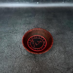 Lucifer Sigil Ockult Altar Offerskål