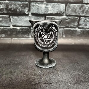 Drachen-Azerat-Altar-Ritualbecher Sitra Achra Chaosmagie Qliphoth