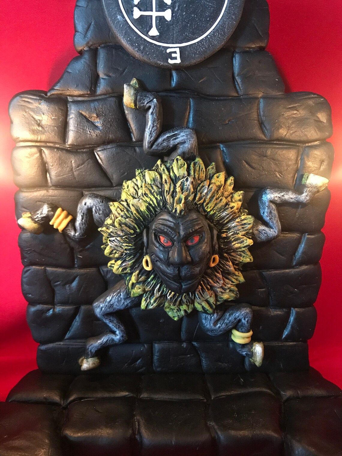 Buer statue Goetia demon Altar figure Etsy