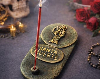 Holy Death Santa Muerte Incense Holder