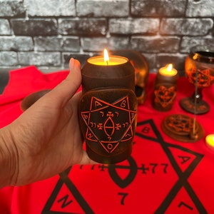 Babalon Kerzenständer Altar Kerzenhalter Hexerei Lieferungen Zauberei