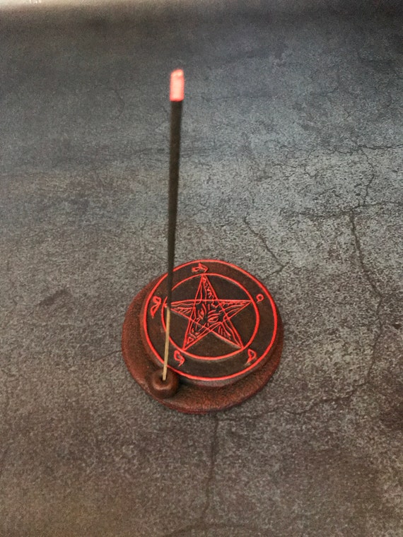Baphomet Anton Lavey Sigil Incense Holder