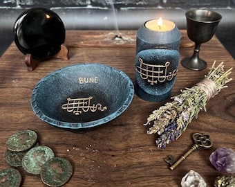 Bune Sigil Goetia Lesser key Solomon Altar SET