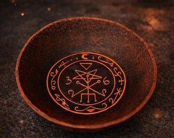 Lilith Sigil Altar Ritual Offering Plate