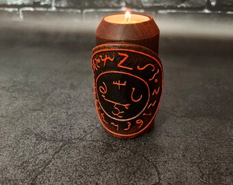 Beelzebub candlestick Demon sigil Altar Candle holder Witchcraft supplies  Sorcery