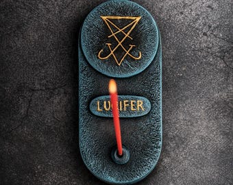 Lucifer Sigil Altar incense holder