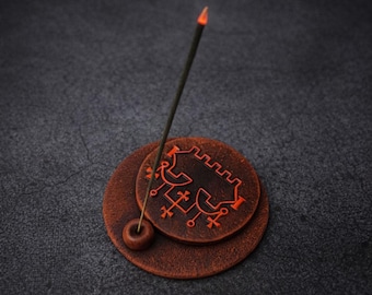 Belial Sigil Goetia Altar Ritual incense holder