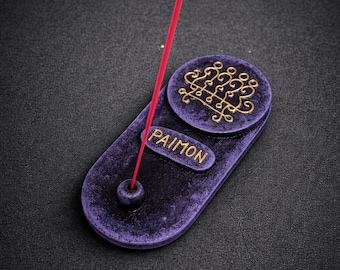 Goetia Paimon Sigil Lesser key of Solomon Incense holder