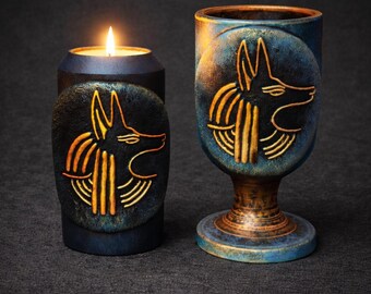 Anubis Egyptian Mythology Altar SET