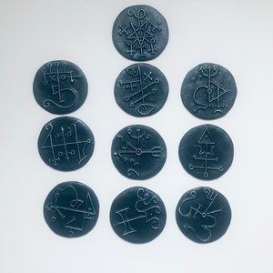 Qliphoth Tree Altar Circle | Kliphoth Kabbalah Ritual Tool | Occult Magic Witchcraft Supplies | Shadow Work Decor