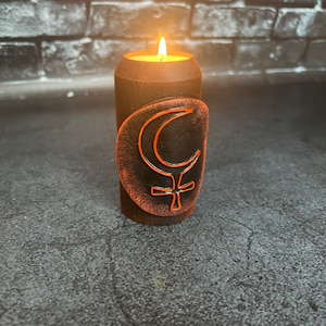 Lilith sigil Kerzenständer Lilith sigil Kerzenhalter Hexenaltar Altar Hexerei bedarf Zauberei